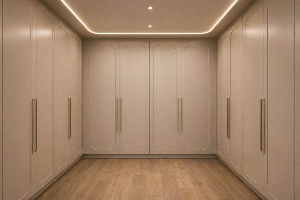 Vestidor en U6