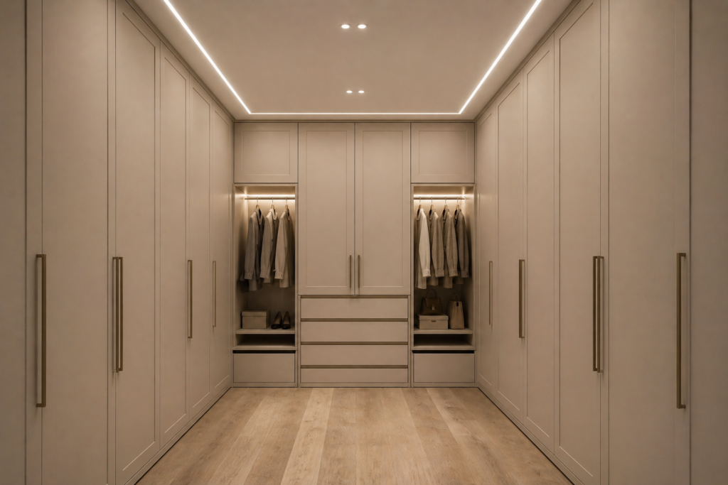 vestidor en U3